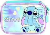 Estojo Box, Luxcel, Stitch, Azul