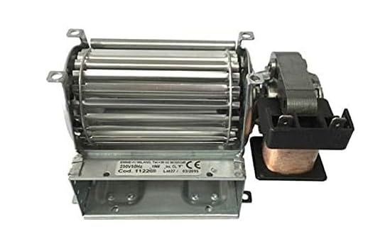 FIGEVIDA Motore Ventola Ventilatore TANGENZIALE per Stufa A Pellet 90X40MM DX SX IMS - EMMEVI FERGAS