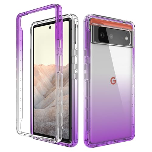 for Google Pixel 6 Pro �P�[�X �S�ʕی� �N���A �x�[���ی� �p �ی� �R�[�i�[�o���p�[ �J�o�[ �O�[�O���s�N�Z��6 Pro �X�}�z�P�[�X PC�f��+TPU�o���p�[ ��d�\�� ���� ���ϖh�~PC�w�� �w��h�~ ������� ���C�����X�[�d