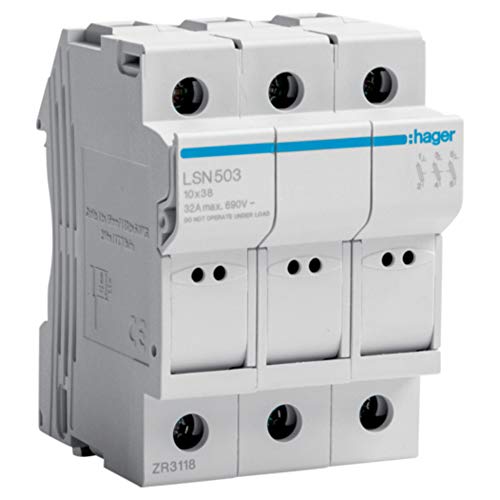 Preisvergleich Produktbild Hager LSN503 3P 32A 400V L38 3M, Weiß