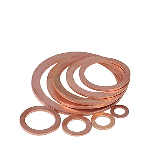 Qinlu-Washers M4/M5/M6/M8~M24/M26/M27/M28 �����b�V���[ ���V�[�� �����O�K�X�P�b�g ���݂𑝂₵�܂� �C�m�^�J���b�V���[�A20�A�H��C���p(27x34x1.5)