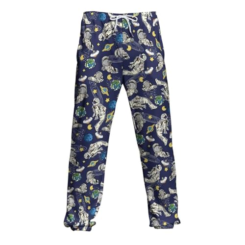 Pantalon de jogging léger pour homme avec coupe fuselée et poches zippées