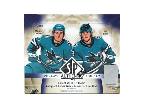 2024/25 Upper Deck SP Authentic Hockey HOBBY box (10 pks/bx)