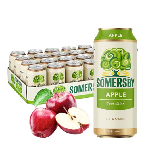 Somersby Apfel in der 500 ml Dose, eine wahre Erfrischung als 8,12 und 24 Dosen erhältlich (12)