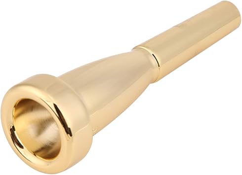 Professional Trumpet Mouthpiece,premium silver gold plated versatile jazz classical Brass Mouthpiece for students performers diverse music settings