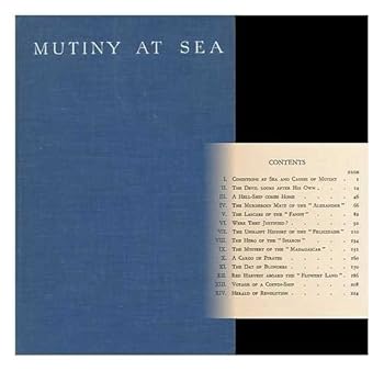 Hardcover Mutiny at sea, Book