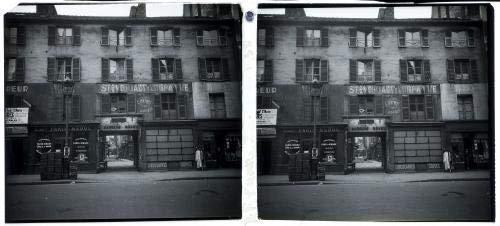 Photography Poster - Rue du faubourg Saint-Martin, 24"x11.5", Gloss finish