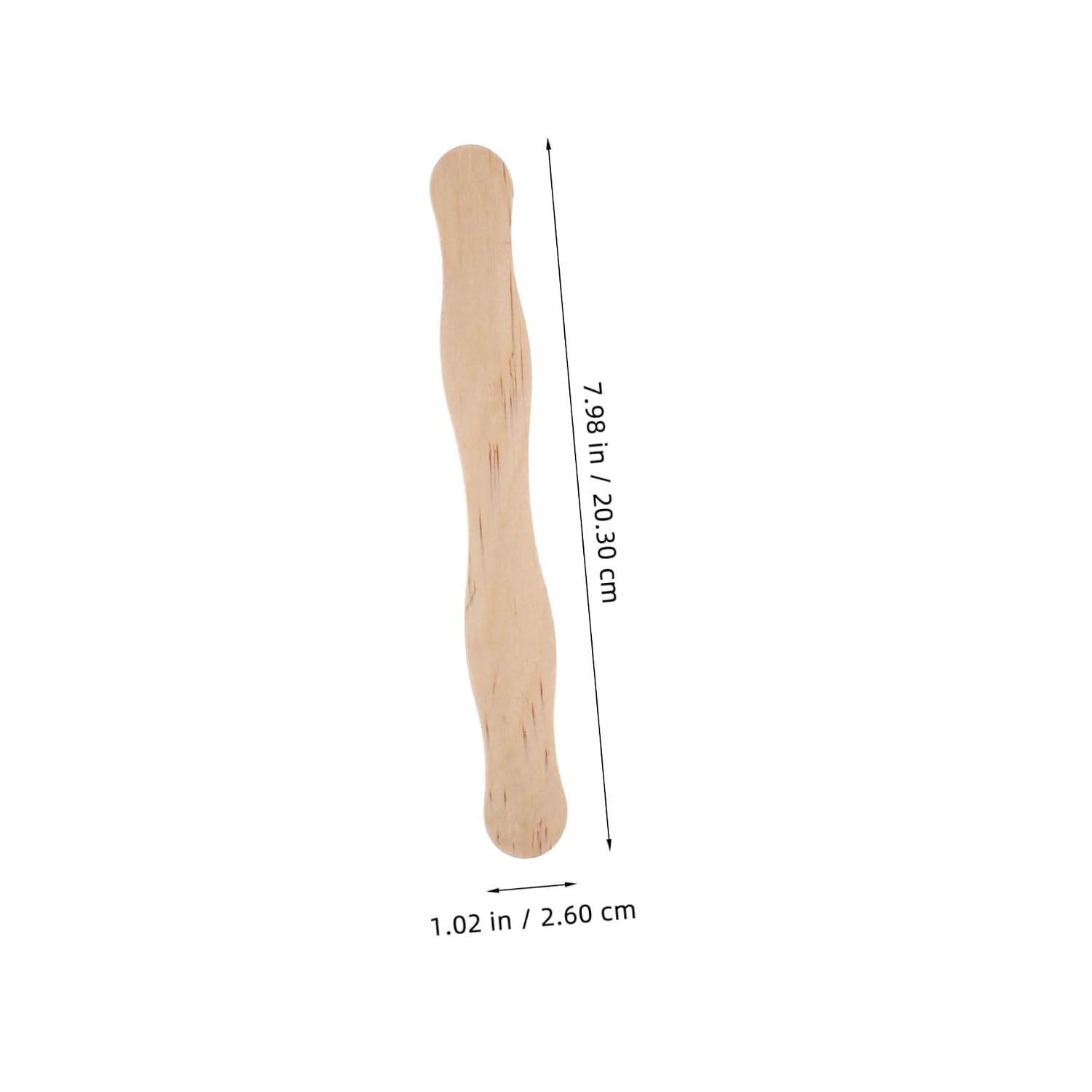 50Pcs Tongue Depressors Disposable Oral Cavity Diagnostic Sticks for Use Gentle Design for Comfortable Examinations for Clinics and Health Professionals