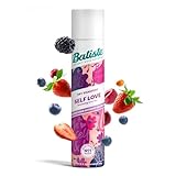 Batiste Shampoo en Seco Self Love con Frutos Rojos 200 ml. Refresca el Pelo Sin Usar Agua, Absorbe el Exceso de Grasa,...