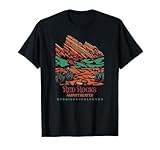 Red Rocks Amphitheater - Morrison Colorado Poster Art T-Shirt