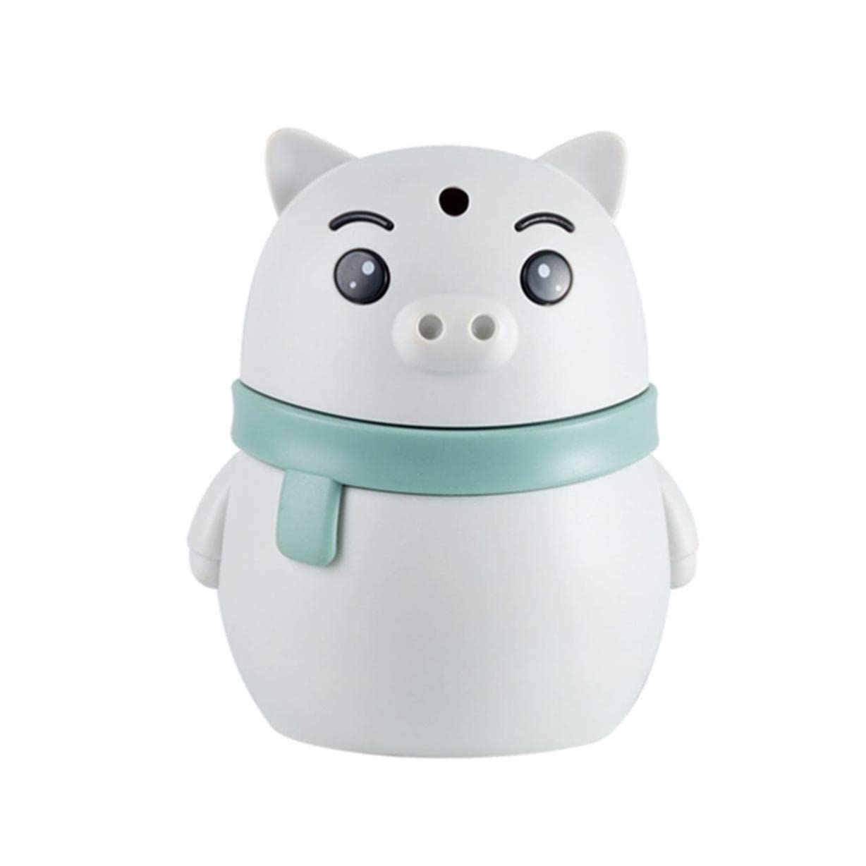 Wdwdw Green Toothpicks Dispenser Toothpick Box Press Type Holder Plastic Creative Piggy Shape Container Home Automatic Pop-Up