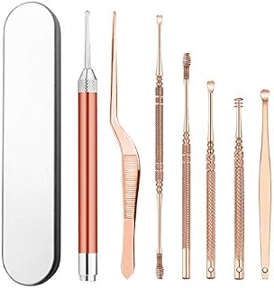 7 Pcs Ear Cleansing Tool Set, Ear Cleaner, Earwax Removal Kit, Earwax Removal