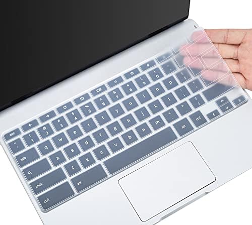 Keyboard Cover Skin for Samsung Chromebook 4 XE310XBA XE500C13 XE501C13 11.6/Samsung Galaxy Chromebook Go 14" XE340XDA XE345XDA, Chromebook Plus V2 12.2/15.6" Chromebook 4 XE350XBA XE350XBA, Clear