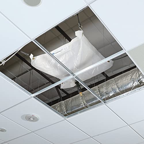 New Pig Roof Leak Diverter Tarp - 2.5' X 2.5' - Gray - Tls552-Gy #TOP1