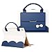 New iPad 9.7 2018/2017 Case/iPad Pro 9.7 Case/iPad Air2 Case/iPad Air Case - Albc for Woman Handbag Slim Fit Smart Cover with Auto Wake/Sleep Feature for Apple New iPad 9.7 Inch,Blue
