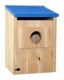 Spiretro Bird Houses Outside Finch Bluebird Cardinals, Weatherproof Cedar Wood Hanging Birdhouses Ea