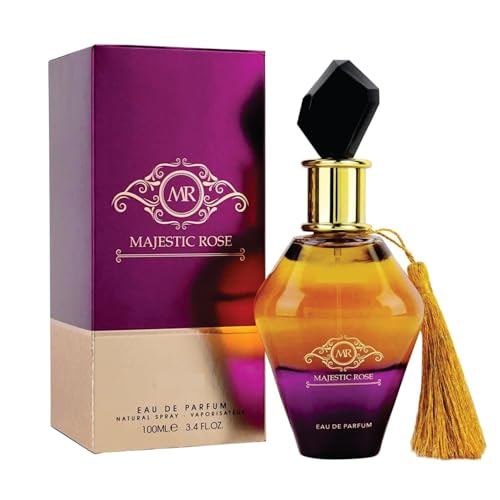 Majestic Rose Edp Unisex Eau de Parfum 100ml | Rose and Vanilla Perfume Fragrance | Majestic Rose Perfume for Men and Women by Sapphire’s choice