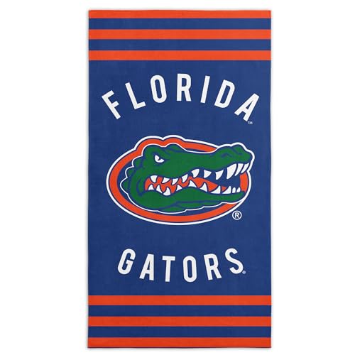 Northwest NCAA Florida Gators Unisex-Adult Beach Towel, 30" x 60", Stripes