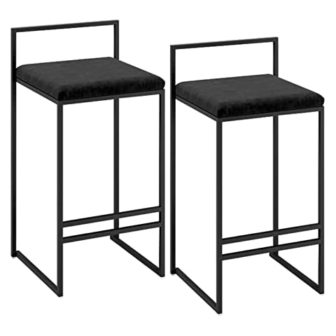 Counter Height Barstools Velvet Upholstery Bar Stools Cover