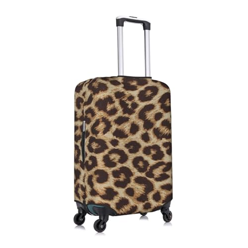 Leopard Pattern Printed Luggage Cover Elastic, Washable, Universal Fit 18-32 Inch Travel Suitcase Cover Easy To Identify3