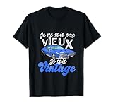 tee shirt vieux campeur Léger, Coupe classique, manche à double couture et ourlet à la base