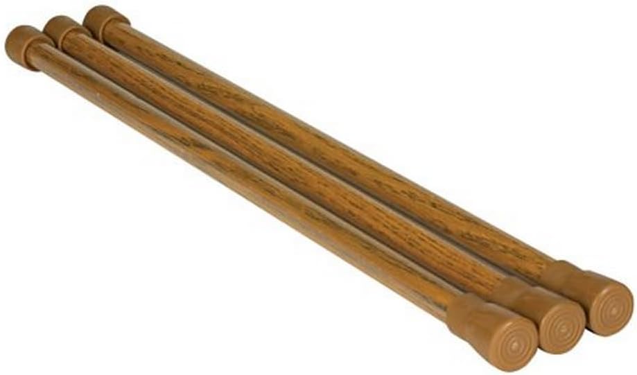 Camco 43823 Oak Refrigerator Bar - 3 pack