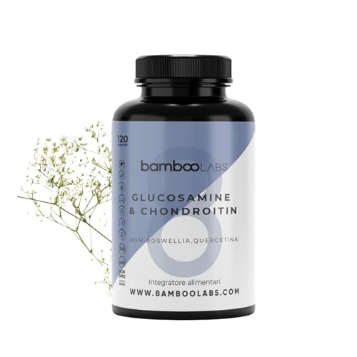 Bamboo Labs Integratori Articolazioni, 120 Capsule