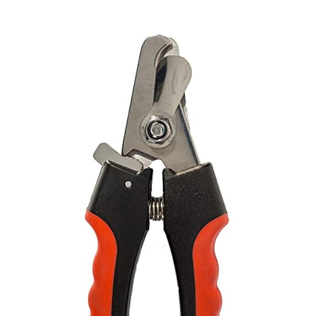 Franklin Sports Pet Supply ¨C Dog & Cat Nail Clippers with Safety Guard ¨C Grooming ¨C Stainless Steel ¨C Professional Grade-L1ax4sjP
