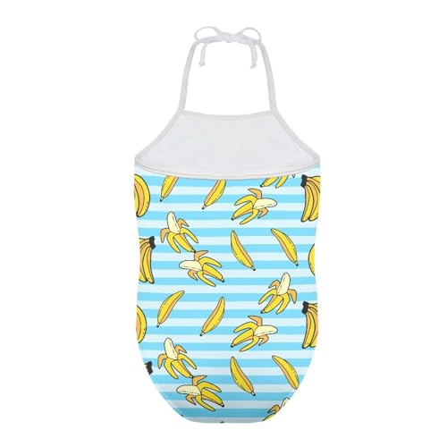 Image of ELEQIN Cartoon Animal Cute Girls One Piece Swimsuit Adjustable Swimwear for 3Y-10Y