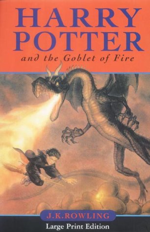 Harry Potter and the Goblet of Fire (Large Print Edition)