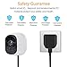 Arlo 30FT Weatherproof Outdoor Power Cable with Quick Charge 3.0 Adapter, Compatible with Arlo Pro, Pro 2, Go, Other Home Camera (Micro USB), 1 Set, Black