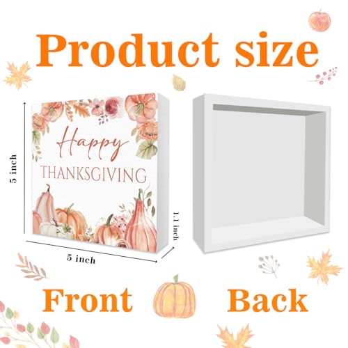 Thanksgiving-Gifts-Thanksgiving-Fall-Decor-Fall-Decor-Thanksgiving-Decorations-for-Home-Thanksgiving-Wooden-Box-Sign-Autumn-Harvest-Thanksgiving-Wooden-Square-Sign-Happy-Thanksgiving-Day-Sign Thanksgiving Gifts Thanksgiving Fall Decor Fall Decor Thanksgiving Decorations for Home Thanksgiving Wooden Box Sign Autumn Harvest Thanksgiving Wooden Square Sign Happy Thanksgiving Day Sign