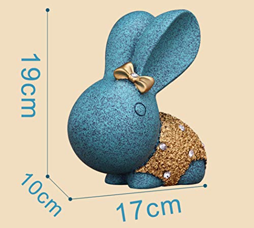 Statue de Lapin : Solution Déco pour Rompre la Monotonie d'un Bureau Triste - 2