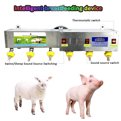 Alimentador automático de leche para ganado: evite el frío con control de temperatura 2