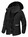 CMTOP Chaqueta Esqui Mujer Chaqueta Cálida de Invi...: Chaqueta Nieve Mujer: La chaqueta softshell para mujer está hecha de 100% poliéster, el forro acolchado es grueso y cálido, y la gran capucha envuelve bien la cabeza y mantiene el cuerpo caliente en el frío. Chaqueta Esqui Mujer: Chaqueta impermeable...