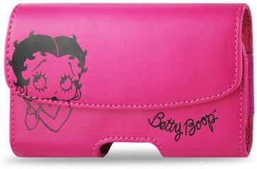 Reiko Design Horizontal Pouch for Treo 650 B11 - Retail Packaging - Dark/Pink