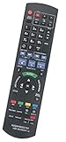 ALLIMITY N2QAYB000780 Fernbedienung Ersetzen für Panasonic HDD Recorder IR6 DMR-HW120EB DMR-PWT500EC DMR-PWT530EB DMR-HWT130 DMR-HWT230EB DMR-HW120EBK DMR-HWT130EB DMR-HWT230