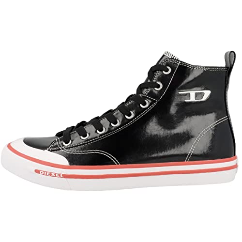Preisvergleich Produktbild Diesel Herren Sneaker mid S-Athos Mid Schwarz 40,5