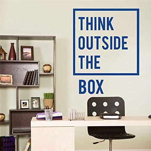 Pegatinas de pared alentadoras, adhesivos para pared de oficina, mejoran la belleza de la habitación, crean un ambiente innovador, adhesivos de vinilo extraíbles 77 x 60 cm