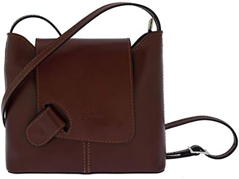 Fioretta Italian Genuine Leather Crossbody Shoulder Bag Handbag For Women
