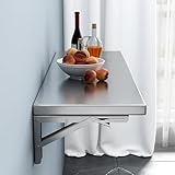 Matériau : acier inoxydable 304. La planche entière est coupée et formée en une seule pièce. Le rend lisse et lumineux, résistant aux températures élevées, à la corrosion et ne rouille pas facilement. Peut être appliqué à différents environnements. Tient comme neuf.