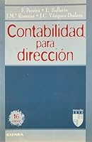 Contabilidad para dirección 8431317582 Book Cover