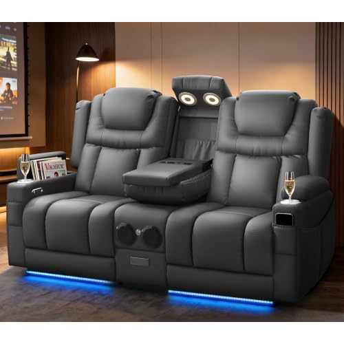 DG PEAFOWL Power Loveseat Recliner Sofa