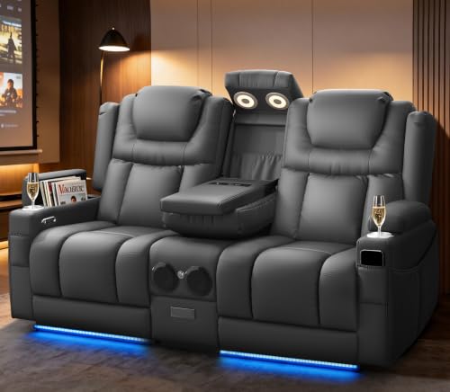 DG PEAFOWL Power Loveseat with Console