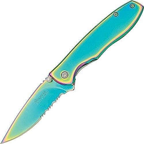 Boker Magnum 01Ya107 Rainbow Ii Knife With 2 2/8 In. 440 Stainless Steel Blade #TOP20