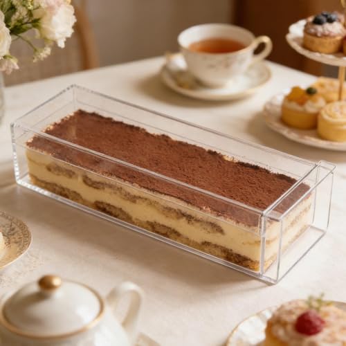 Boîte à tiramisu rectangulaire 40cm récipient de cuisine antiadhésif - 6