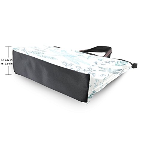 senya Red Roses And Hummingbirds Shoulder Bags Large Handle Ladies Handbag3