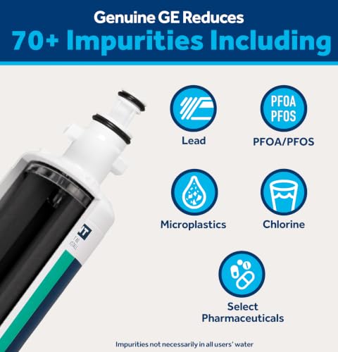 GE RPWFE™ Refrigerator Water Filter, Genuine Filter, Guaranteed Fit, 2-pack - image 2