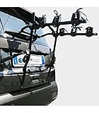 PORTABICI UNIVERSALE POSTERIORE DA AUTO PER TRASPORTO DI 3 BICI O MOUNTAIN BIKE