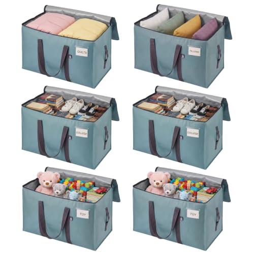VENO 6 Pack Heavy Duty Moving Bags, Extra Large Moving Boxes Alternative
